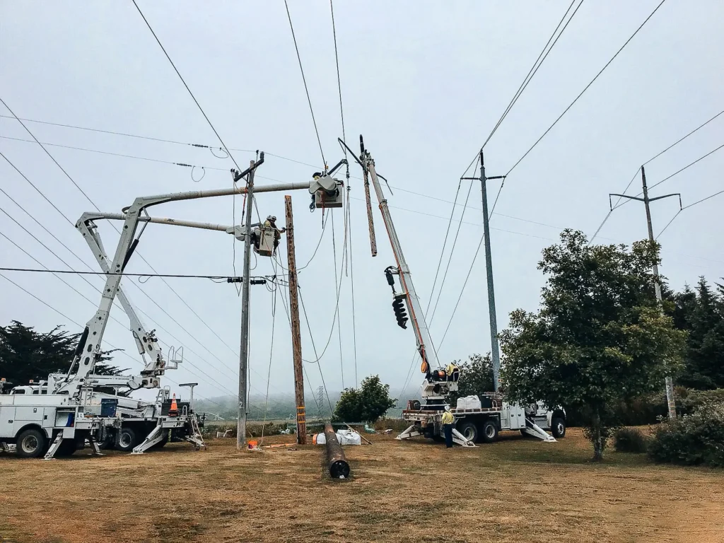 Line Division Transmission Electric